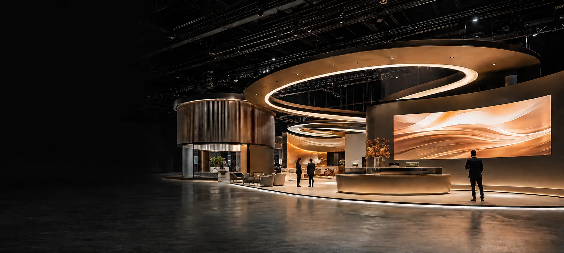 Premium international exhibition design and delivery environment