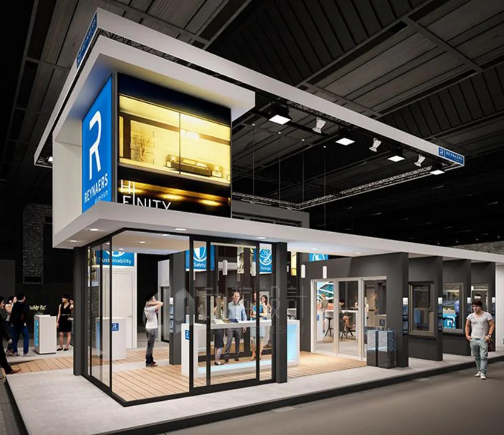 Large architectural products exhibition pavilion